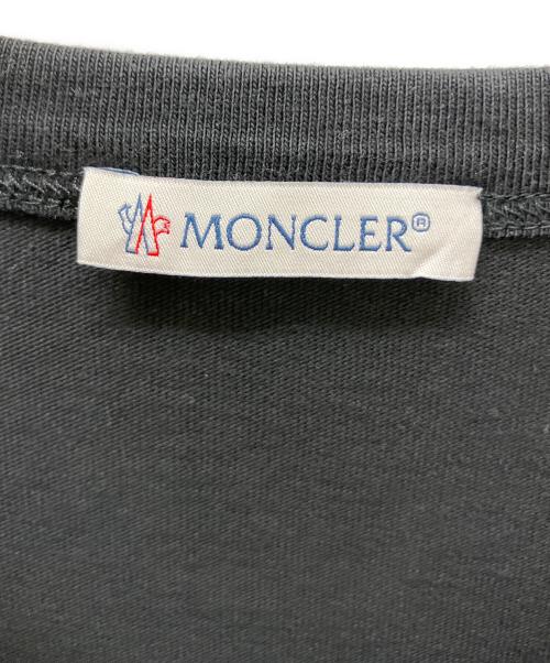 MONCLER（モンクレール）MONCLER (モンクレール) C-SCCOM-21-879 長袖カットソー ブラック サイズ:Lの古着・服飾アイテム