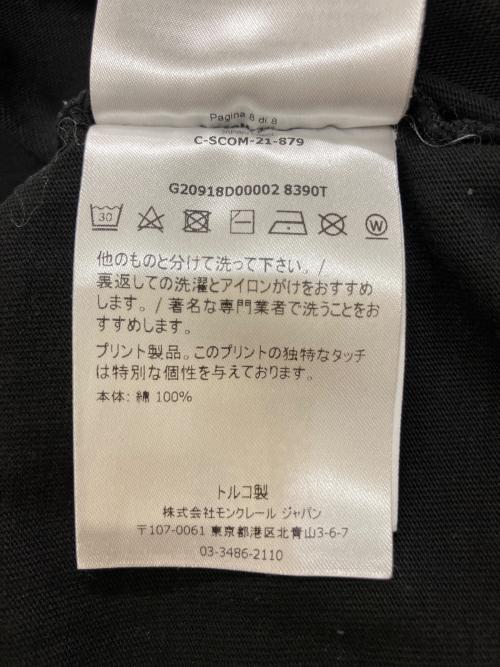 MONCLER（モンクレール）MONCLER (モンクレール) C-SCCOM-21-879 長袖カットソー ブラック サイズ:Lの古着・服飾アイテム