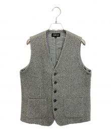 THREE DOTS（スリードッツ）の古着「T686　中綿ベスト」｜ライトグレー