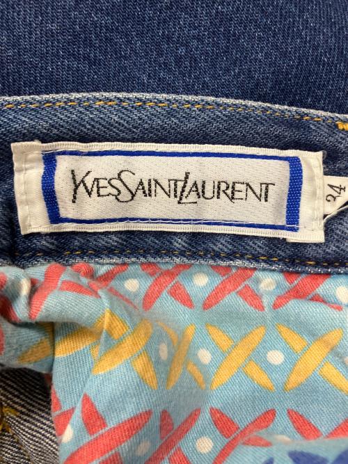 Yves Saint Laurent（イヴサンローラン）Yves Saint Laurent (イヴサンローラン) スキニーデニムパンツ インディゴ サイズ:34の古着・服飾アイテム