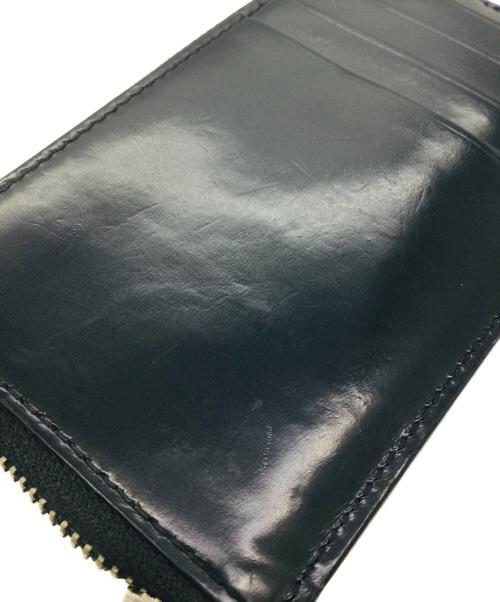 Vivienne Westwood（ヴィヴィアンウエストウッド）Vivienne Westwood (ヴィヴィアンウエストウッド) ラウンドファスナー財布 グリーン×パープルの古着・服飾アイテム