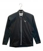 PUMAプーマ）の古着「630308 01　ゴルフウェア(トップス)」｜ブラック