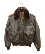 Schottショット）の古着「201-241-2600 レザージャケット」｜ブラウン