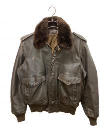 Schott（ショット）の古着「201-241-2600 レザージャケット」｜ブラウン