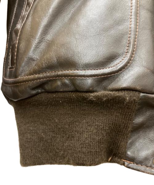 Schott（ショット）Schott (ショット) 201-241-2600 レザージャケット ブラウン サイズ:40の古着・服飾アイテム