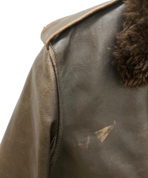 Schott（ショット）Schott (ショット) 201-241-2600 レザージャケット ブラウン サイズ:40の古着・服飾アイテム