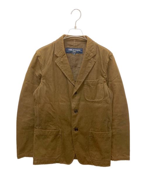 COMME des GARCONS HOMME（コムデギャルソン オム）COMME des GARCONS HOMME (コムデギャルソン オム) テーラードジャケット ブラウン サイズ:Sの古着・服飾アイテム