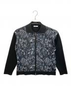 STUDIOUSステュディオス）の古着「113631064　ジップカーディガン」｜ブラック