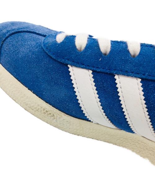 adidas（アディダス）adidas (アディダス) GAZELLE ブルー×ホワイト サイズ:US8 1/2、UK8、FR42、JP265、CHN260の古着・服飾アイテム