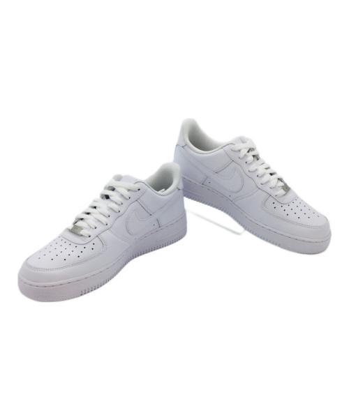 NIKE（ナイキ）NIKE (ナイキ) AIR FORCE1 LOW ホワイト サイズ:US9.5、UK8.5、EUR43、cm27.5、BR41、CN275 未使用品の古着・服飾アイテム