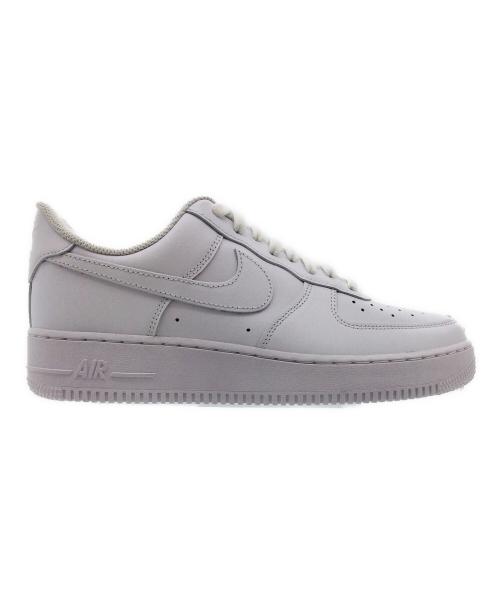 NIKE（ナイキ）NIKE (ナイキ) AIR FORCE1 LOW ホワイト サイズ:US9.5、UK8.5、EUR43、cm27.5、BR41、CN275 未使用品の古着・服飾アイテム