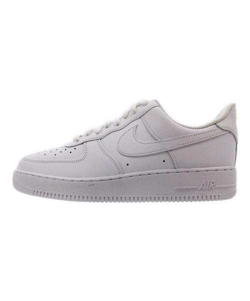 NIKE（ナイキ）NIKE (ナイキ) AIR FORCE1 LOW ホワイト サイズ:US9.5、UK8.5、EUR43、cm27.5、BR41、CN275 未使用品の古着・服飾アイテム