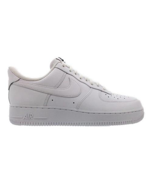 NIKE（ナイキ）NIKE (ナイキ) AIR FORCE 1 '07 FlyEase ホワイト サイズ:US9.5、UK8.5、EUR43、cm27.5、BR41、CN275(2.5) 未使用品の古着・服飾アイテム