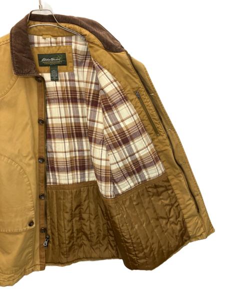 Eddie Bauer（エディーバウアー）Eddie Bauer (エディーバウアー) ハンティングジャケット イエロー サイズ:Lの古着・服飾アイテム