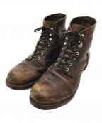 RED WINGレッドウィング）の古着「Iron Ranger」｜ブラウン