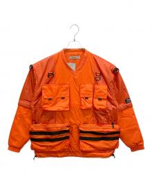 RUSSELUNO（ラッセルノ）の古着「RS-2140199　中綿ジャケット」｜オレンジ