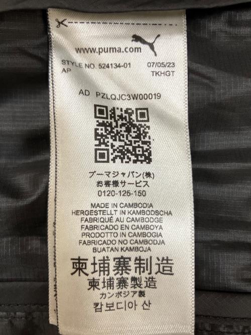 PUMA（プーマ）PUMA (プーマ) 524134 01　ウインドブレーカー ブラック サイズ:Lの古着・服飾アイテム