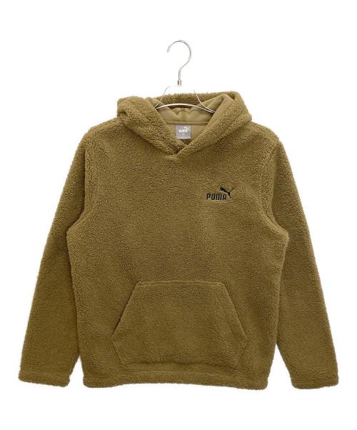 PUMA（プーマ）PUMA (プーマ) 678440 93　プルオーバーパーカー ブラウン サイズ:Lの古着・服飾アイテム