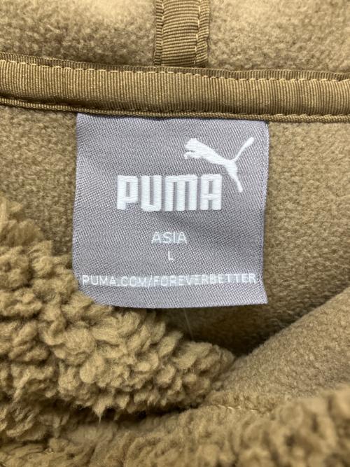 PUMA（プーマ）PUMA (プーマ) 678440 93　プルオーバーパーカー ブラウン サイズ:Lの古着・服飾アイテム