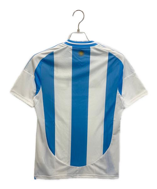 adidas（アディダス）adidas (アディダス) IP8409 サッカーユニフォーム ホワイト×ブルー サイズ:Mの古着・服飾アイテム