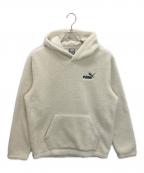 PUMAプーマ）の古着「678440 87　プルオーバーパーカー」｜ホワイト