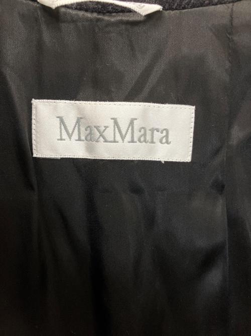 MaxMara（マックスマーラ）MaxMara (マックスマーラ) チェスターコート ブラック サイズ:36の古着・服飾アイテム