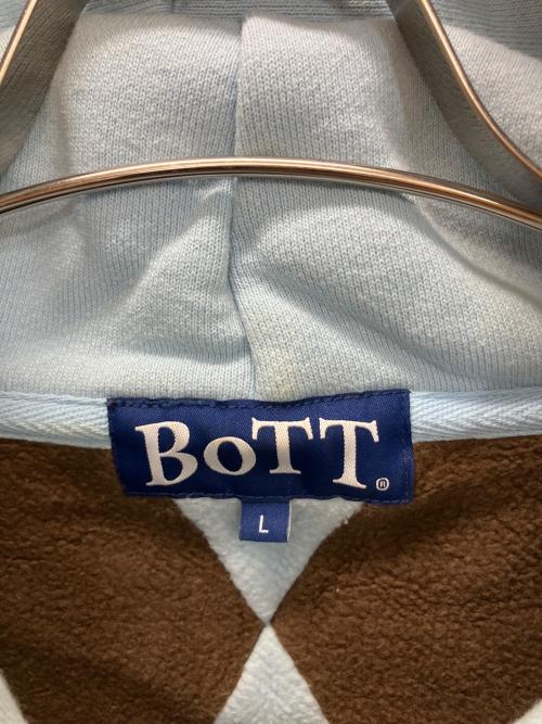 BoTT（ボット）BoTT (ボット) 233BoTT19　プルオーバーパーカー スカイブルー サイズ:Lの古着・服飾アイテム