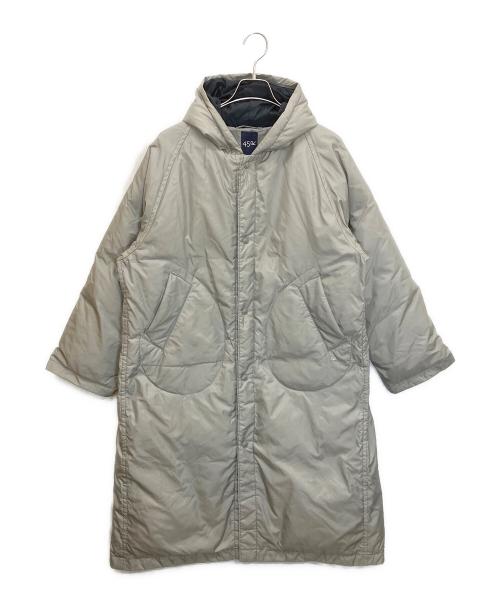 45rpm（45アールピーエム）45rpm (45アールピーエム) ダウンコート グレー サイズ:3の古着・服飾アイテム