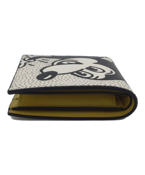 COACH（コーチ）COACH (コーチ) Keith Haring (キースヘリング) 2つ折り財布 グレーの古着・服飾アイテム