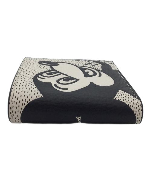 COACH（コーチ）COACH (コーチ) Keith Haring (キースヘリング) 2つ折り財布 グレーの古着・服飾アイテム