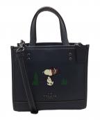 COACHコーチ）の古着「2WAYバッグ」｜ネイビー