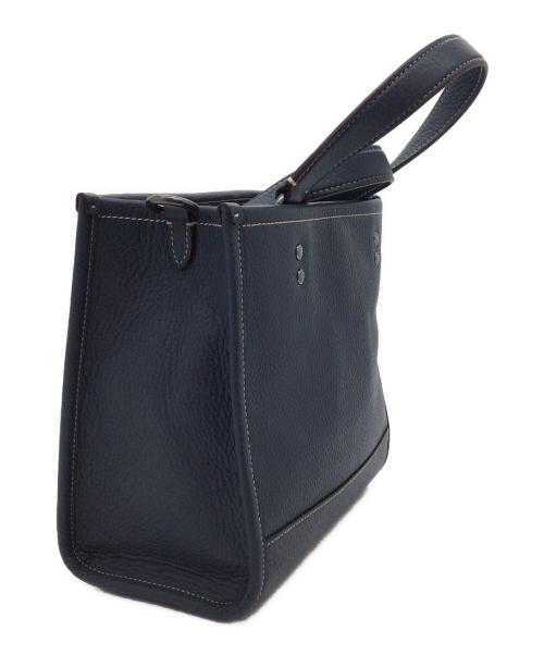 COACH（コーチ）COACH (コーチ) 2WAYバッグ ネイビーの古着・服飾アイテム