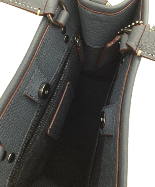COACH（コーチ）COACH (コーチ) 2WAYバッグ ネイビーの古着・服飾アイテム