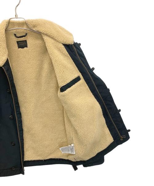 CarHartt（カーハート）CarHartt (カーハート) MADNESS (マッドネス) ミリタリージャケット ネイビー×ベージュ サイズ:Sの古着・服飾アイテム