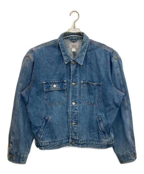 POLO RALPH LAUREN（ポロ・ラルフローレン）POLO RALPH LAUREN (ポロ・ラルフローレン) デニムジャケット インディゴ サイズ:Lの古着・服飾アイテム