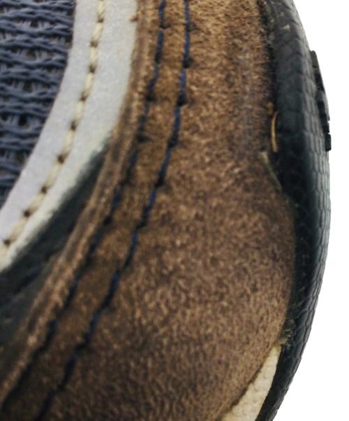 NEW BALANCE（ニューバランス）NEW BALANCE (ニューバランス) W990NV5 ブラウン×ネイビー サイズ:US07、UK05、EU37.5、CM24の古着・服飾アイテム