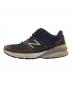NEW BALANCE (ニューバランス) W990NV5 ブラウン×ネイビー サイズ:US07、UK05、EU37.5、CM24：10000円