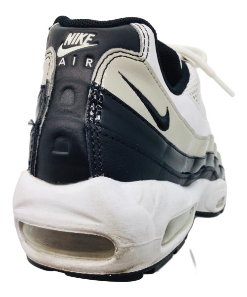 NIKE（ナイキ）NIKE (ナイキ) AIR MAX95 ホワイト×ブラック サイズ:US11.5、UK9、EUR44、cm28.5、BR42、CN285(2.5)の古着・服飾アイテム