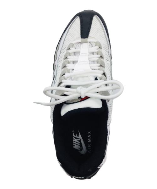 NIKE（ナイキ）NIKE (ナイキ) AIR MAX95 ホワイト×ブラック サイズ:US11.5、UK9、EUR44、cm28.5、BR42、CN285(2.5)の古着・服飾アイテム