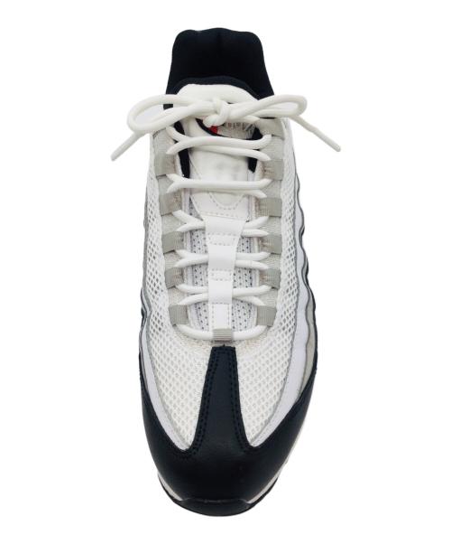 NIKE（ナイキ）NIKE (ナイキ) AIR MAX95 ホワイト×ブラック サイズ:US11.5、UK9、EUR44、cm28.5、BR42、CN285(2.5)の古着・服飾アイテム