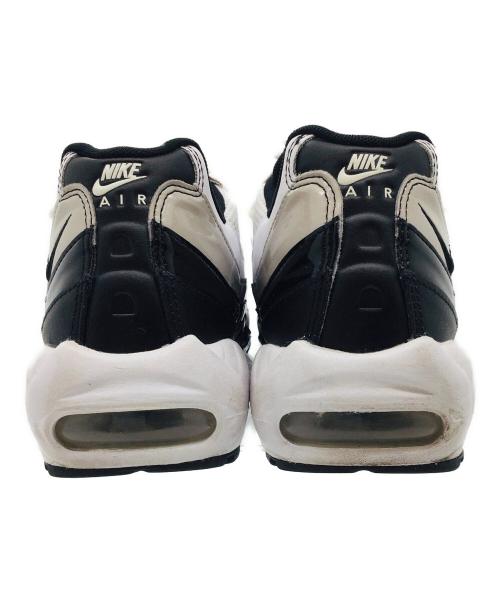 NIKE（ナイキ）NIKE (ナイキ) AIR MAX95 ホワイト×ブラック サイズ:US11.5、UK9、EUR44、cm28.5、BR42、CN285(2.5)の古着・服飾アイテム