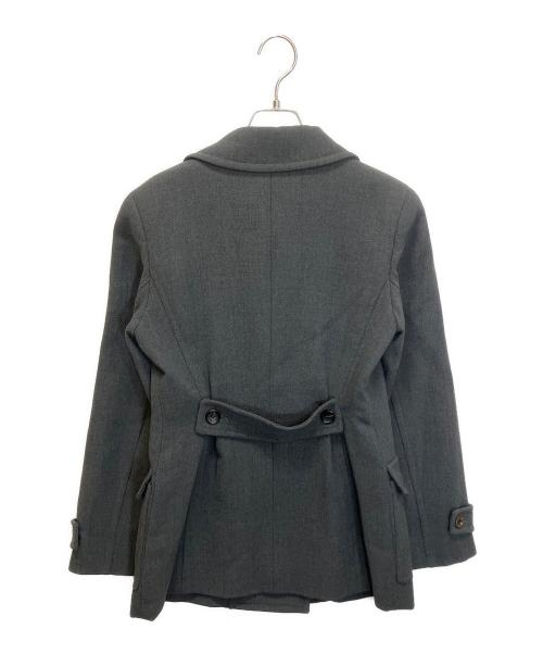 BURBERRY LONDON（バーバリーロンドン）BURBERRY LONDON (バーバリーロンドン) FN069-823　Pコート グレー サイズ:40の古着・服飾アイテム