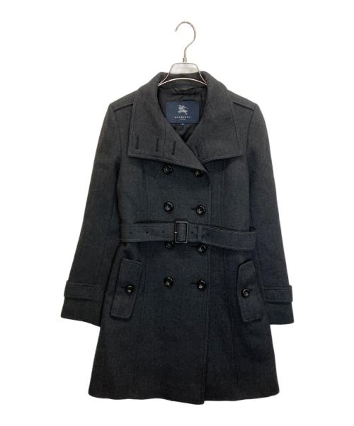 BURBERRY LONDON（バーバリーロンドン）BURBERRY LONDON (バーバリーロンドン) FN050-968-08　コート グレー サイズ:38の古着・服飾アイテム
