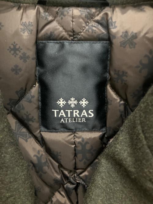 TATRAS（タトラス）TATRAS (タトラス) MTA16A4360 Pコート オリーブ サイズ:03の古着・服飾アイテム