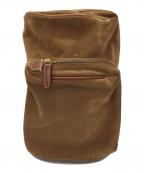 Felisiフェリージ）の古着「スウェードワンショルダーバッグ」｜ブラウン