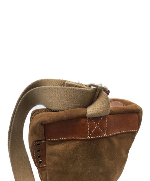 Felisi（フェリージ）Felisi (フェリージ) スウェードワンショルダーバッグ ブラウンの古着・服飾アイテム