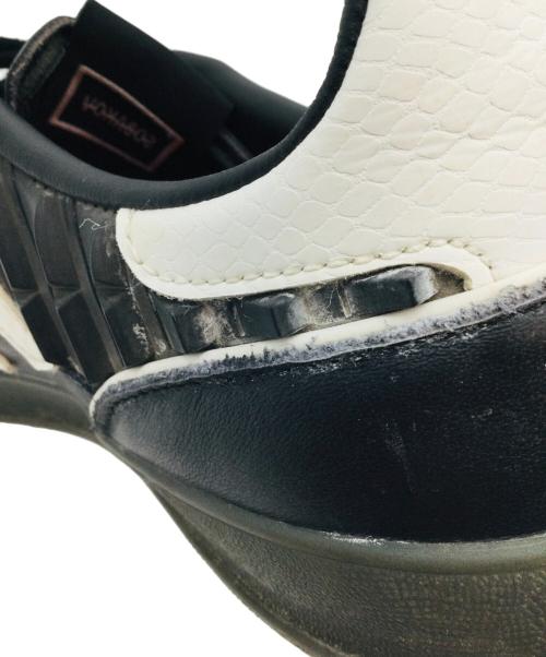 adidas（アディダス）adidas (アディダス) SOBAKOV P94 ブラック×ホワイト サイズ:US9 1/2、UK9、FR43 1/3、JP275、CHN265の古着・服飾アイテム