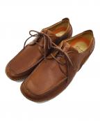 CLARKSクラークス）の古着「レザーシューズ」｜キャメル