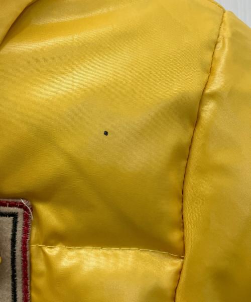 INDIAN（インディアン）INDIAN (インディアン) ダウンジャケット イエロー サイズ:Mの古着・服飾アイテム