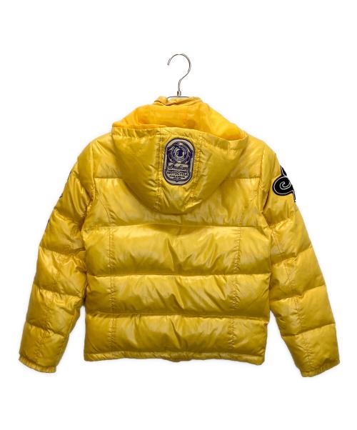 INDIAN（インディアン）INDIAN (インディアン) ダウンジャケット イエロー サイズ:Mの古着・服飾アイテム